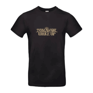 T-shirt Original Tomawok - "Wake Up" (Noir & Sable)
